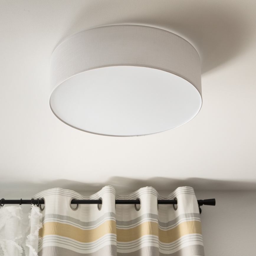 Lámpara de techo SIRJA 2xE27/15W/230V Ø 45 cm blanca