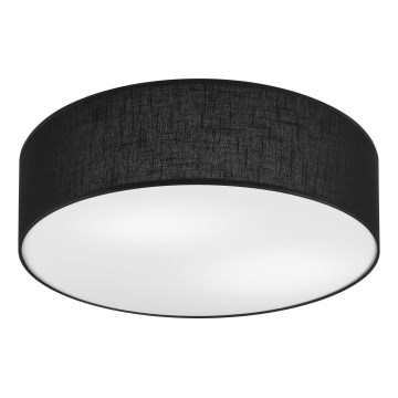 Lámpara de techo SIRJA 2xE27/15W/230V Ø 45 cm negra