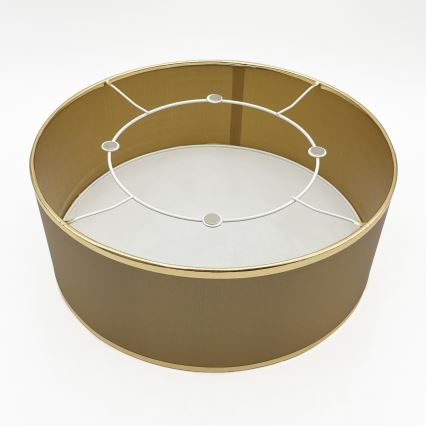 Lámpara de techo SIRJA DOUBLE 2xE14/15W/230V diámetro 35 cm marrón/dorado