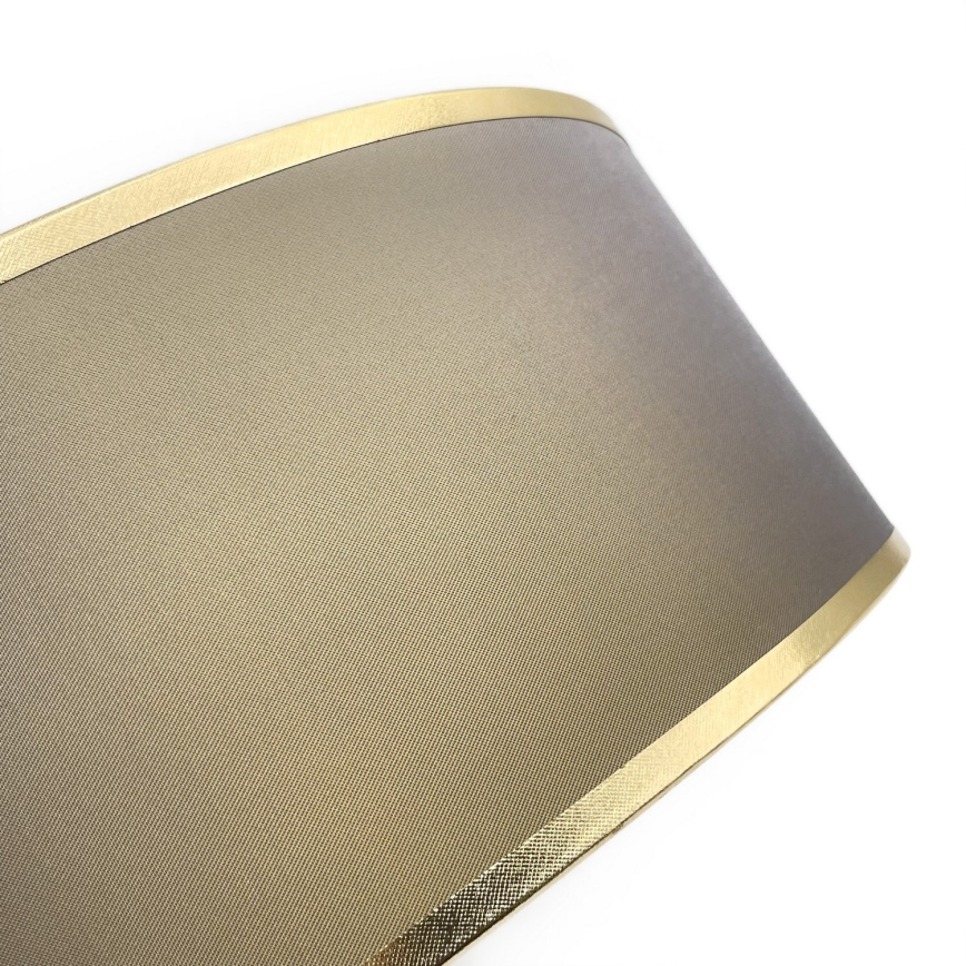 Lámpara de techo SIRJA DOUBLE 2xE14/15W/230V diámetro 35 cm marrón/dorado