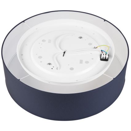 Lámpara de techo SIRJA PASTEL 2xE27/15W/230V diámetro 45 cm azul oscuro