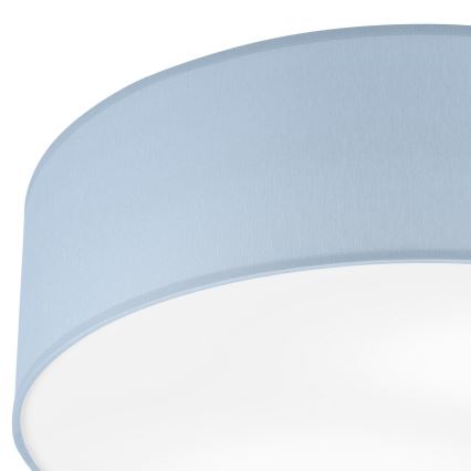 Lámpara de techo SIRJA PASTEL 2xE27/15W/230V Ø 45 cm azul pastel