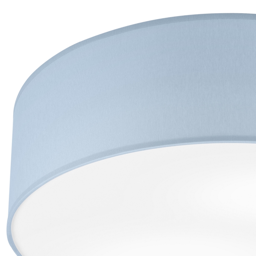 Lámpara de techo SIRJA PASTEL 2xE27/15W/230V Ø 45 cm azul pastel