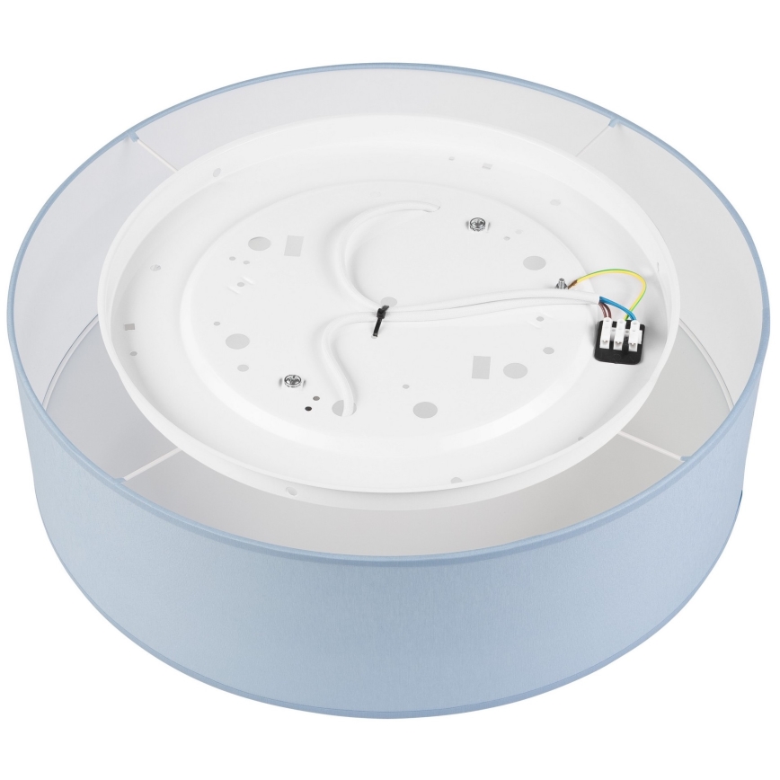 Lámpara de techo SIRJA PASTEL 2xE27/15W/230V Ø 45 cm azul pastel