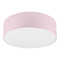 Lámpara de techo SIRJA PASTEL 2xE27/15W/230V Ø 45 cm rosa
