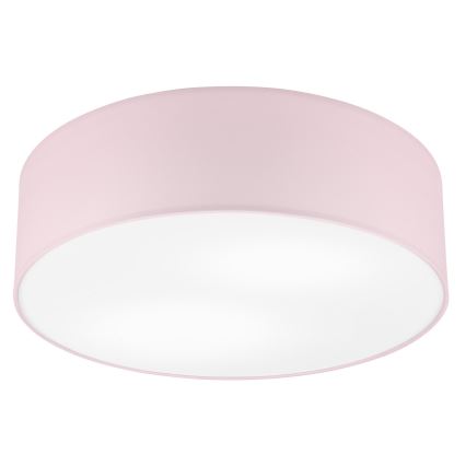 Lámpara de techo SIRJA PASTEL 2xE27/15W/230V Ø 45 cm rosa