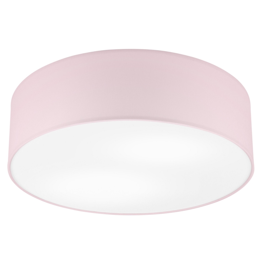 Lámpara de techo SIRJA PASTEL 2xE27/15W/230V Ø 45 cm rosa