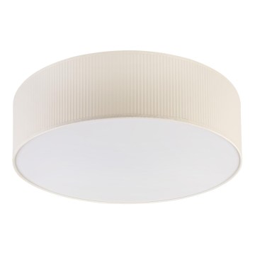 Lámpara de techo SIRJA PLISADO 4xE27/15W/230V, diámetro 45 cm, color crema