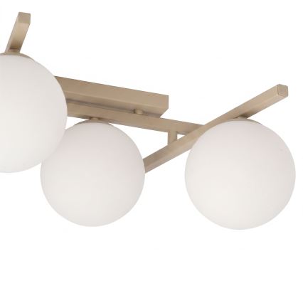Lámpara de techo SMART 5xE14/10W/230V beige/blanco