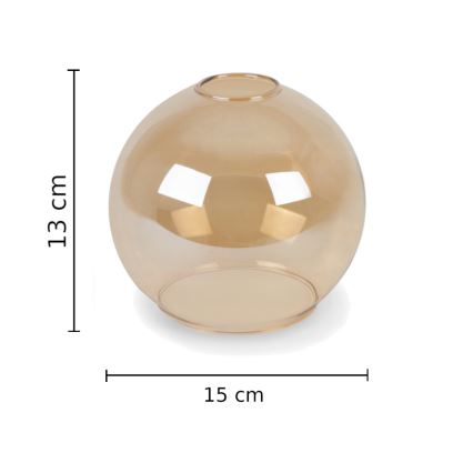 Lámpara de techo STAR 3xE27/60W/230V negro/ahumado beige