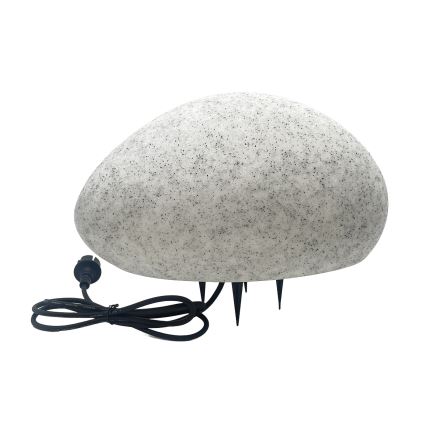 Lámpara decorativa de exterior LUMISTONE 1x E27/15W/230V IP65 Ø 38 cm