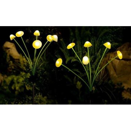 Lámpara decorativa solar LED con sensor 6xLED/1,2V 3000K 72 cm 600 mAh IP44