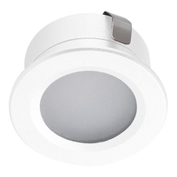 Lámpara empotrable de exterior LED IMBER LED/1W/12V 3000K diá. 3 cm 40 lm IP65 blanco