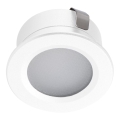 Lámpara empotrable de exterior LED IMBER LED/1W/12V 6500K diá. 3 cm 40 lm IP65 blanco