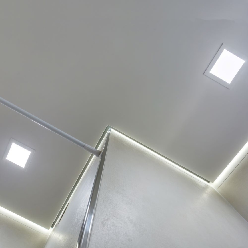Lámpara empotrable LED LED/18W/230V 22x22 cm 3000K blanco