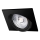 Lámpara empotrable LED LED/18W/230V 3000K 11,5x11,5 cm negro