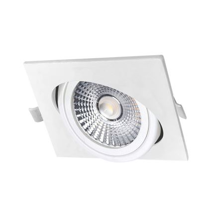 Lámpara empotrable LED LED/18W/230V 4000K 11,5x11,5 cm blanco