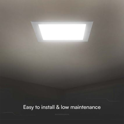 Lámpara empotrable LED LED/3W/230V 9x9 cm 6500K blanco