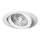Lámpara empotrable LED LED/6W/230V 3000K diá. 8,5 cm blanco