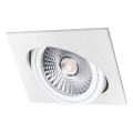 Lámpara empotrable LED LED/6W/230V 4000K 8,5x8,5 cm blanco