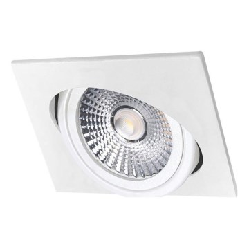 Lámpara empotrable LED LED/6W/230V 4000K 8,5x8,5 cm blanco