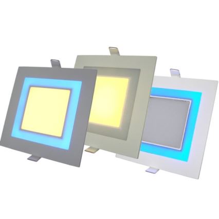 Lámpara empotrable LED PELLO LED/6W/230V 3000K azul claro