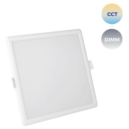 Lámpara empotrable LED regulable ALGINE LED/12W/230V Wi-Fi Tuya cuadrado