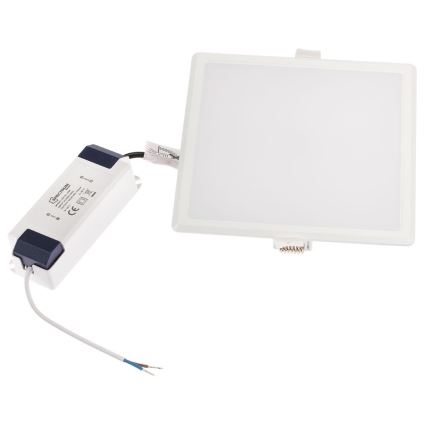 Lámpara empotrable LED regulable ALGINE LED/12W/230V Wi-Fi Tuya cuadrado