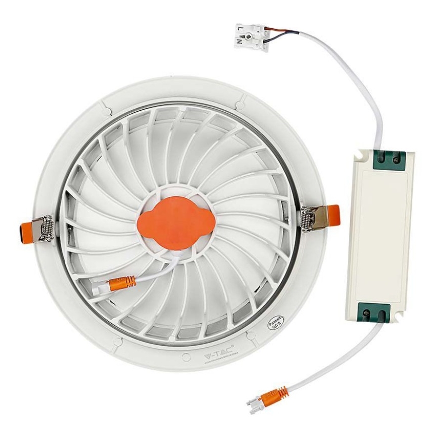 Lámpara empotrable LED SAMSUNG CHIP LED/20W/230V 4000K