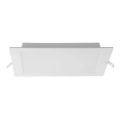 Lámpara empotrable LED SAMSUNG CHIP LED/3W/230V 6500K 9x9 cm blanco
