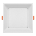 Lámpara empotrable LED TONY LED/12W/230V 3000/4000/6500K 12x12 cm blanco