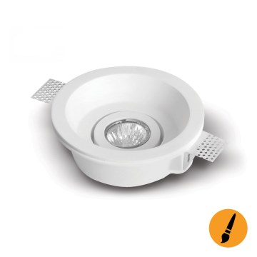 Lámpara empotrable TONTO 1xGU10/35W/230V