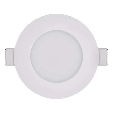 Lámpara empotrada LED para baño LORI LED/4,5W/230V IP65 2700/4000K Ø 8,5 cm blanca