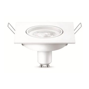 Lámpara empotrada LED Philips Pila 1xGU10/4,7W/230V 4000K