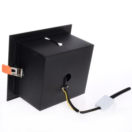 Lámpara empotrada PLAZA AR111 1xGU10/12W/230V negro