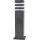 Lámpara exterior con toma de corriente TEKSAS 1xE27/20W/230V 44 cm IP44 antracita