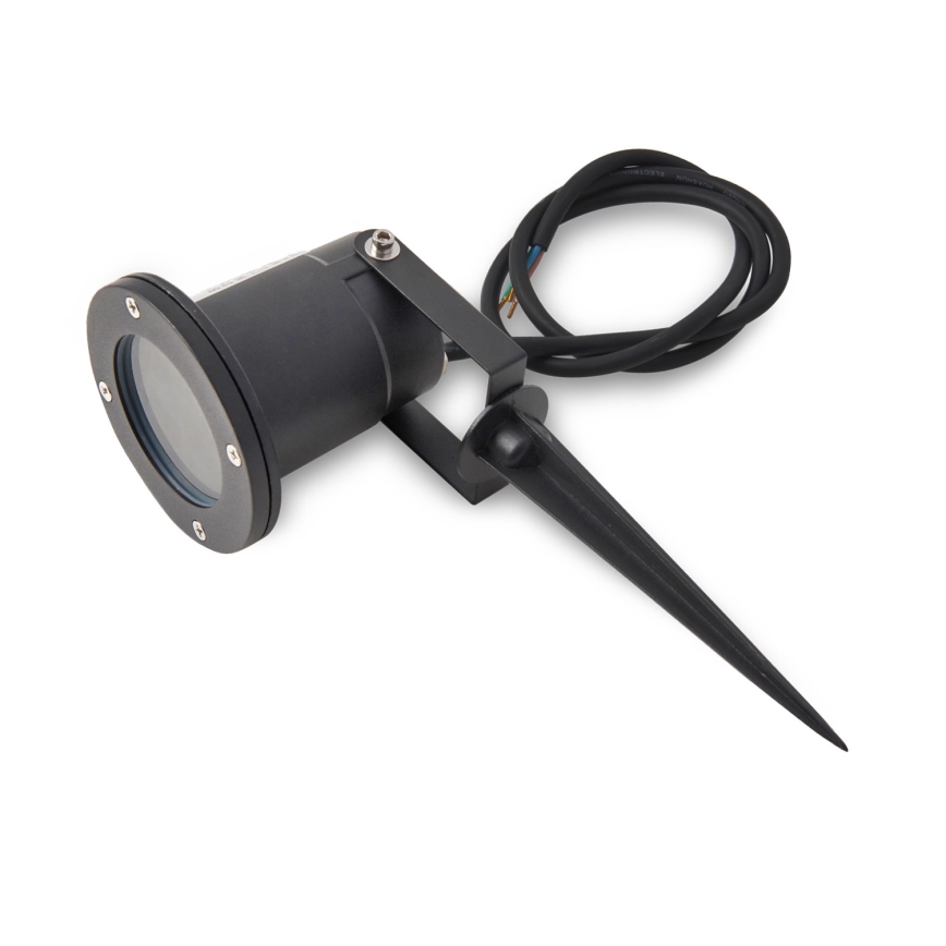 Lámpara exterior LED RGBW regulable BLAKE 1xGU10/4,8W/230V IP65 + mando a distancia