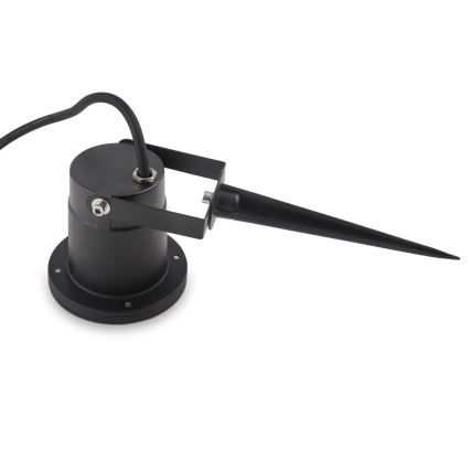 Lámpara exterior LED RGBW regulable BLAKE 1xGU10/4,8W/230V IP65 + mando a distancia