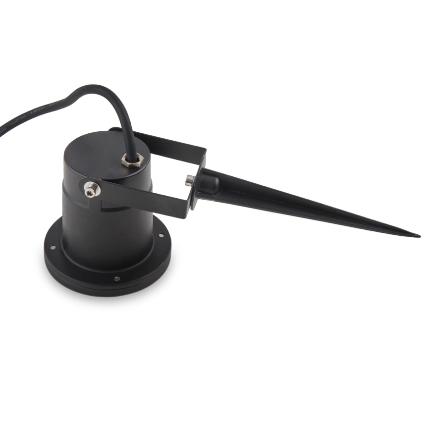 Lámpara exterior LED RGBW regulable BLAKE 1xGU10/4,8W/230V IP65 + mando a distancia