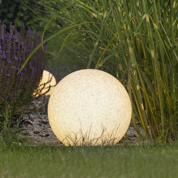 Lámpara exterior STONO 1xE27/15W/230V Ø 31,5 cm IP65