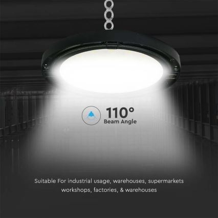 Lámpara industrial LED High Bay LED/100W/230V IP65 6500K