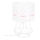 Lámpara infantil PIKKI 1xE27/60W/230V rosa