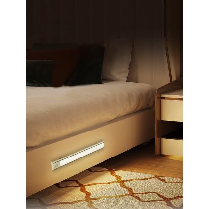 Lámpara LED bajo mueble de cocina CABINET-4 con sensor PIR LED/1,5W/230V 1100mAh 4000K