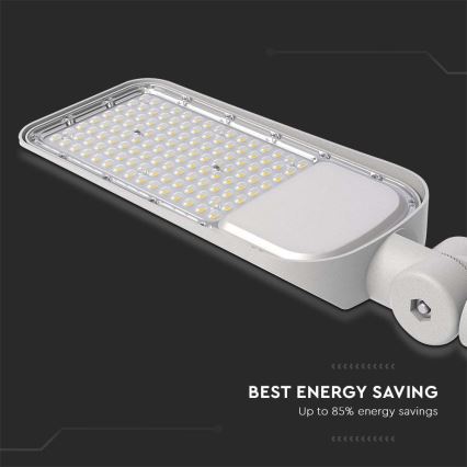 Lámpara LED para calle CHIP SAMSUNG LED/100W/230V 6500K IP65 gris