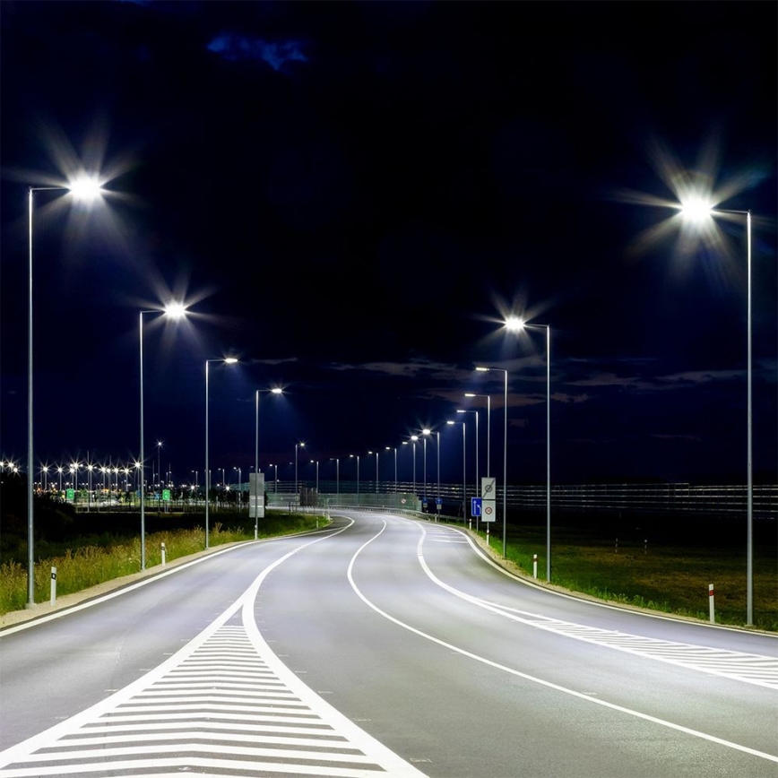 Lámpara LED para exterior CHIP SAMSUNG LED/50W/230V 6500K IP65 gris