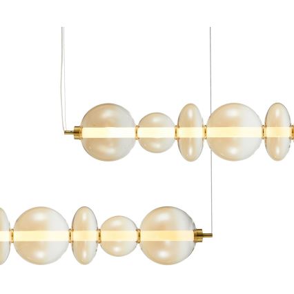 Lámpara LED colgante DAPHNE LED/40W/230V dorado
