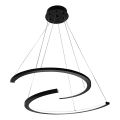 Lámpara LED colgante DOUBLEMOON LED/30W/230V negro
