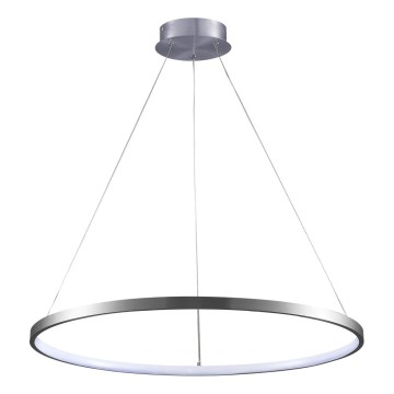 Lámpara LED colgante LEA LED/20W/230V 4000K diá. 50 cm cromo mate
