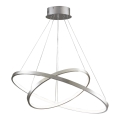 Lámpara LED colgante LEA LED/35W/230V 4000K diá. 60 cm cromo mate