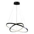 Lámpara LED colgante LEA LED/35W/230V 4000K diá. 60 cm negro
